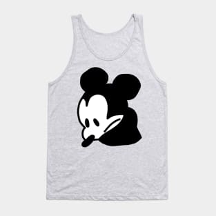 Steamboat Willie Very Sad Mouse Portrait Tank Top